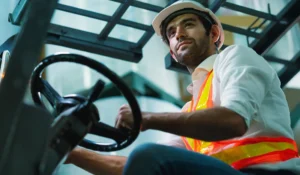 warehouse forklift driver